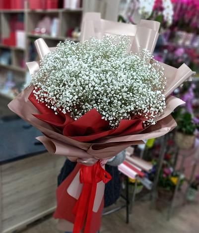 Букет цветов из: Гипсофила в Онеге