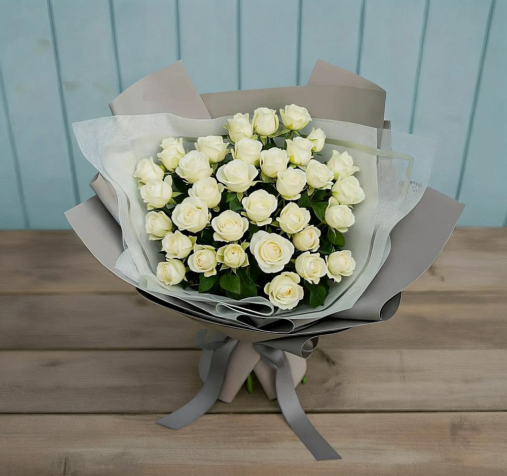 Букет Белоснежная нежность в Онеге