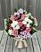 Букет цветов из: Альстромерии, Гвоздики, Розы и Хризантемы в Онеге
