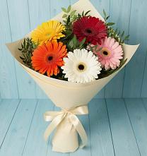 Букет цветов из:  Герберы в Онеге