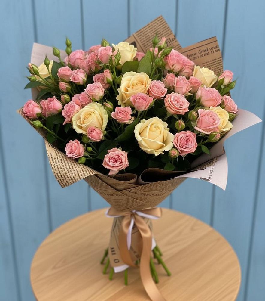 Букет цветов из: Розы в Онеге