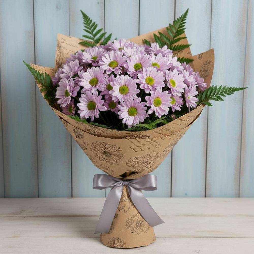 Букет цветов из: Хризантемы в Онеге