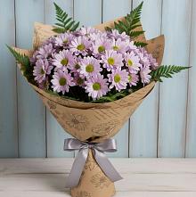 Букет цветов из:  Хризантемы #REPLACE_PRED# Онеге