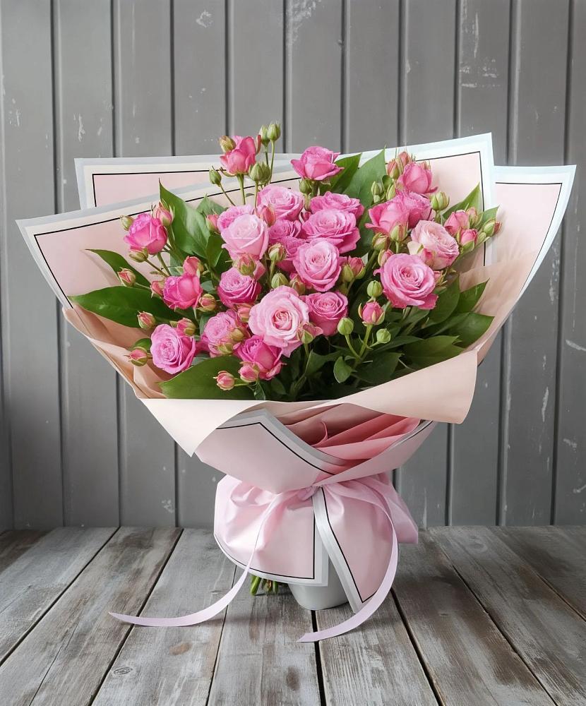 Букет Розовый кустик в Онеге