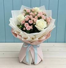 Букет цветов из:  Розы в Онеге