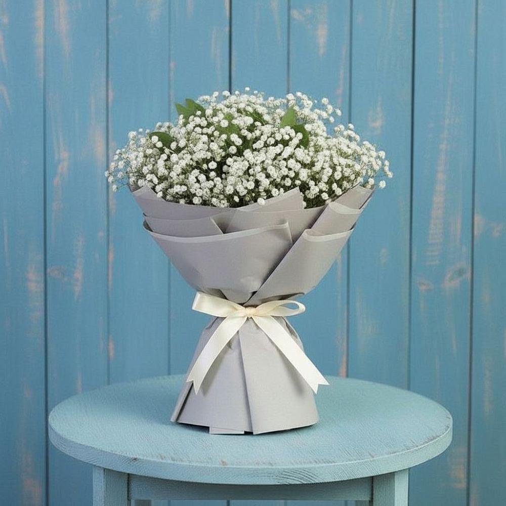 Букет цветов из: Гипсофила в Онеге