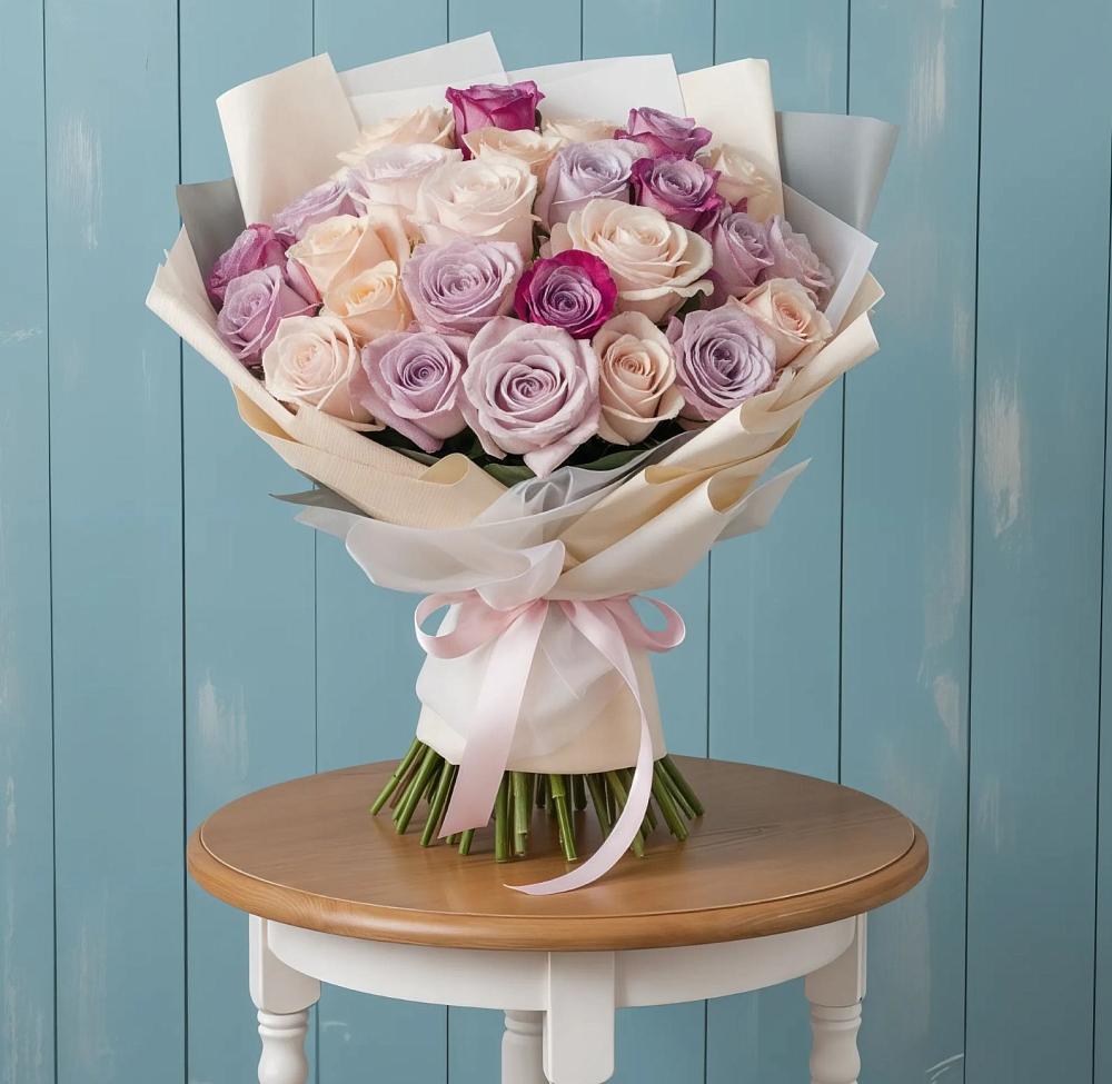 Букет цветов из: Розы в Онеге