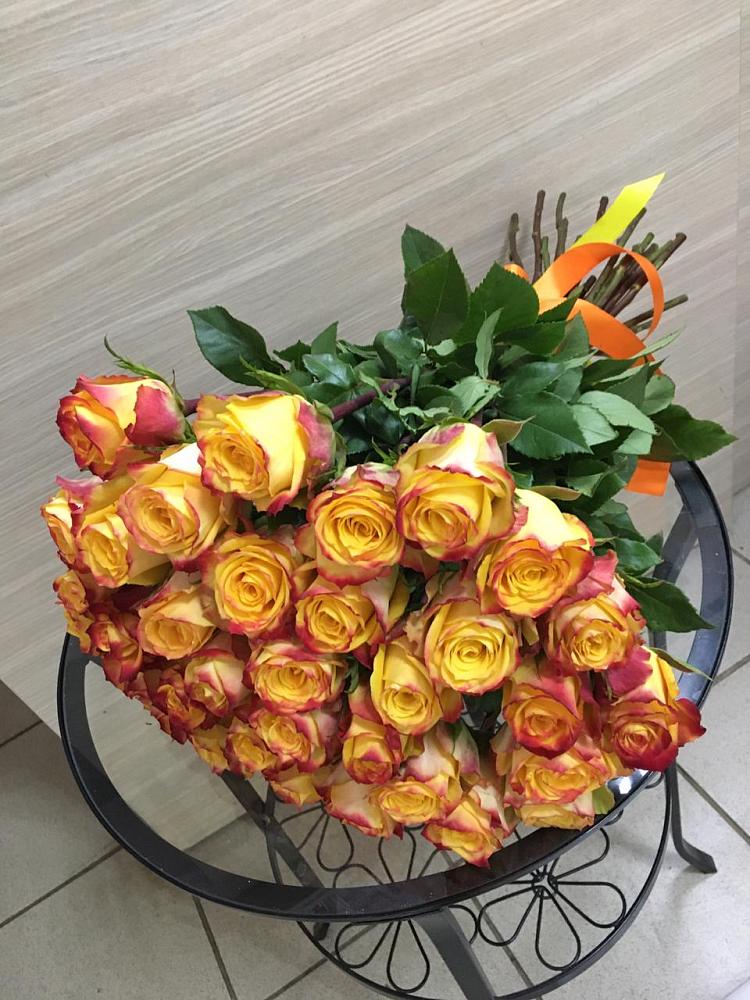 Букет Желтые розы в Онеге