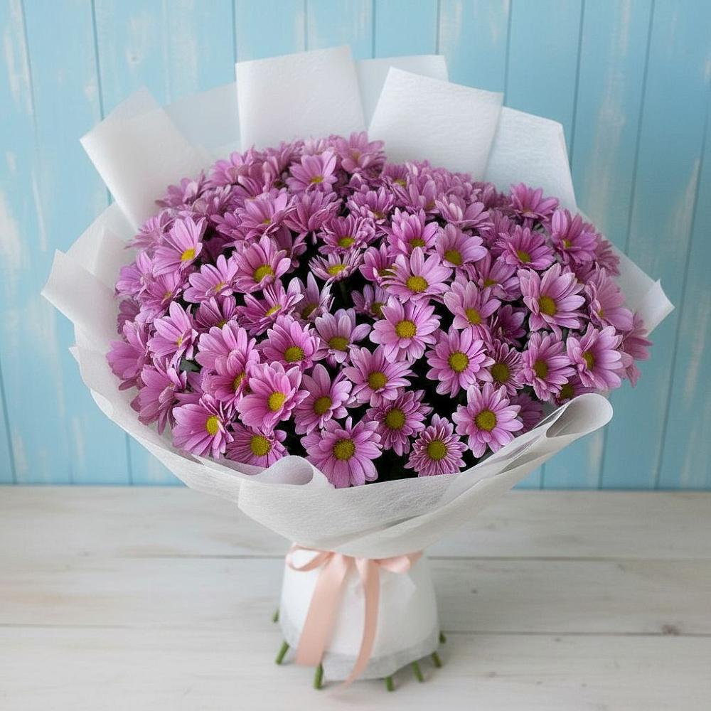 Букет цветов из: Хризантемы в Онеге