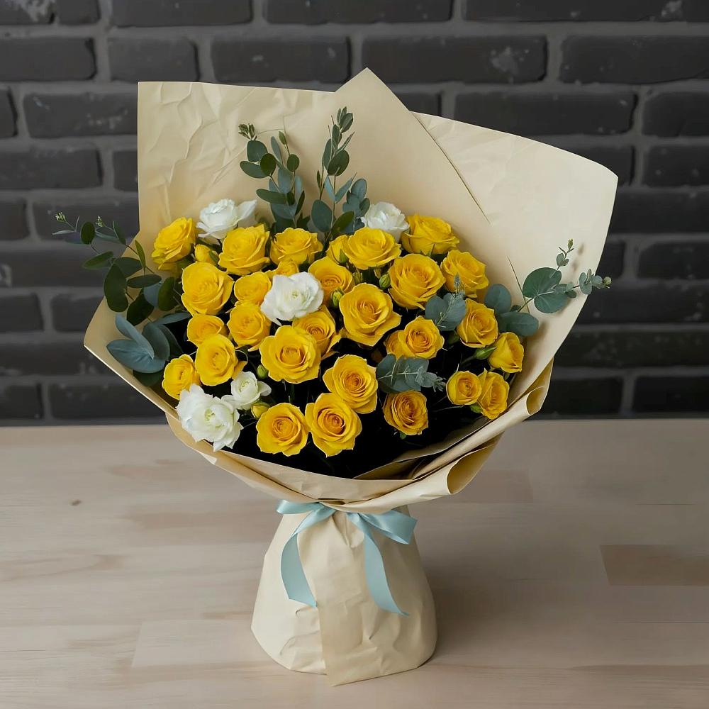 Букет цветов из: Розы в Онеге