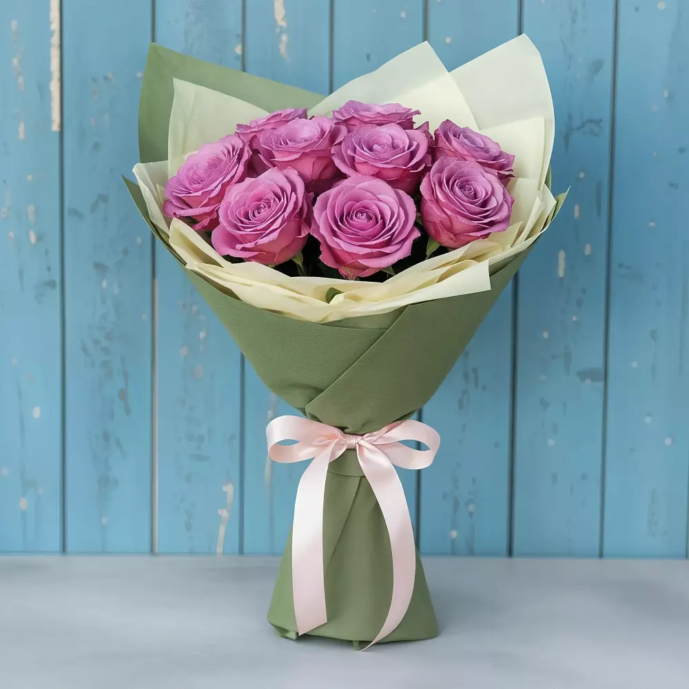 Букет Розы Фёрст Леди в Онеге