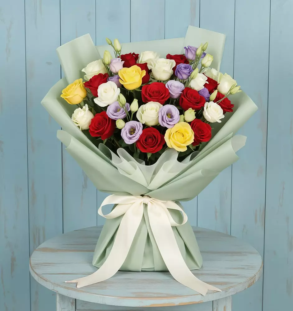 Букет цветов из: Розы в Онеге