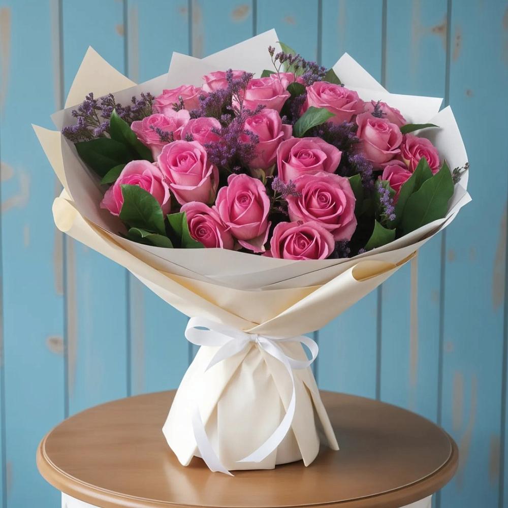 Букет цветов из: Розы в Онеге